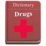 Logo of Drugs Dictionary android Application 