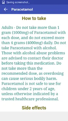 Drugs Dictionary android App screenshot 0