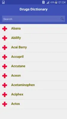 Drugs Dictionary android App screenshot 4